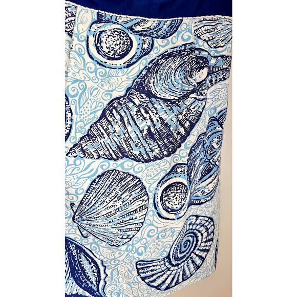 Lilly Pulitzer Originals Stuffed Shells Mini Sheath Lined Dress, White tag, Sz 0 - Picture 8 of 9